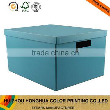 Packaging Box Design Cardboard Storage Box Household Paper Organizer Box