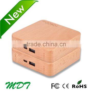 2015 High-performance 10400mah Wood Power Bank of Power Supply Iron Man Power Bank photo-5