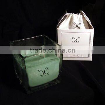 romantic scented candles for wedding decoration