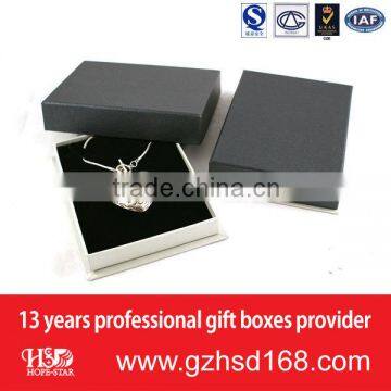 China Elegant Beautiful Necklace gift Packaging, Paper square cardboard box for necklace