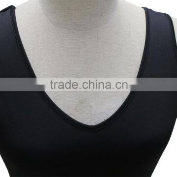 Woman Deep V Neck Black Bodycon Dress Polyest Sapndex Fabric Back Waist Open Designs Dress Cheap Price photo-3