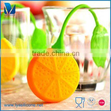 100% Food Grade Strawberry Silicone Strainer Holder Tea Infuser Hoder