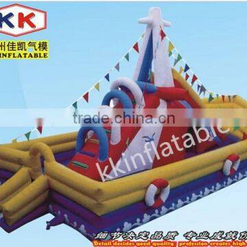 Children Fun games Inflatable Trampoline amusement slide bounce park