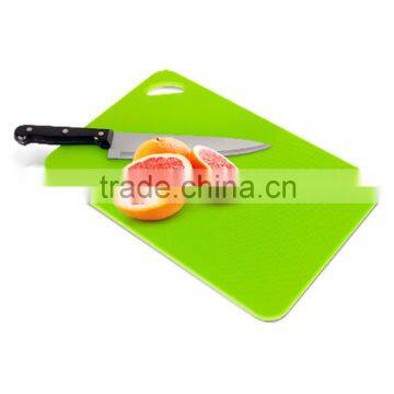 Excellante polyethylene cutting board/Antibacterial non slip kitchen plastic board