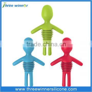 Cute Wine Accessory Food Grade Custom Silicone Wine Accessory photo-5