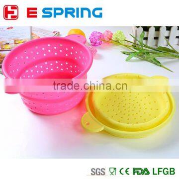 Food grade cookware fruits microwave silicone folding leakage