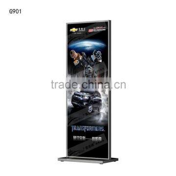 Aluminum-alloy advertising stand used for car show