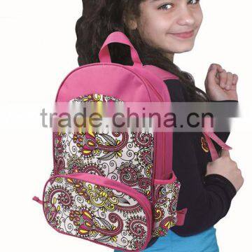 DIY Toy Coloring Your Own Backpack Bag With 6 Markers photo-4