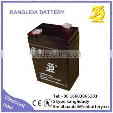 6V 4AH Rechargeable Sealed Lead Acid Battery for LED Lantern photo-4