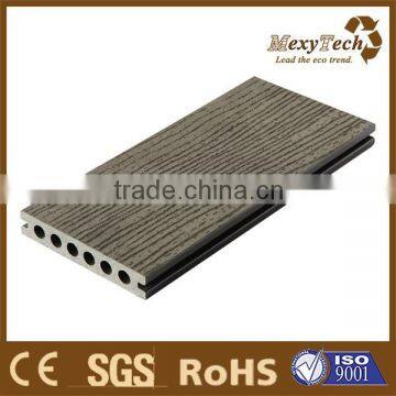 natural solid outdoor wood plastic composite decking