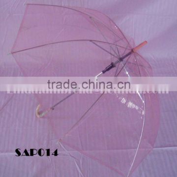 [SAP014] PVC Transparent Rain Umbrella