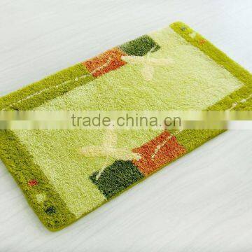 simple design shanggy flooring rugs non slip rug pad