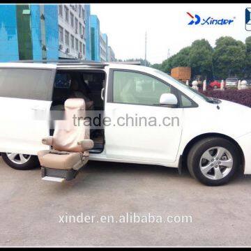 ISO high quality Swivel Car Seats for Van for The Disabled Xinder Turning Seat loading 120KG ISO Certificate