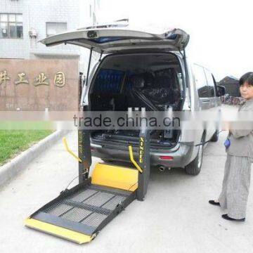 High Quality 12V/24V WL-D-880U Electric and Hydraulic Wheelchair Lift for Van and Minivan