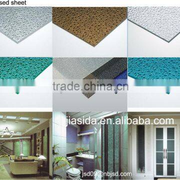 Polycarbonate Embossed Sheet/Embossed Solid PC Sheet/embossed pc Sheet/Bathroom Sheet photo-6