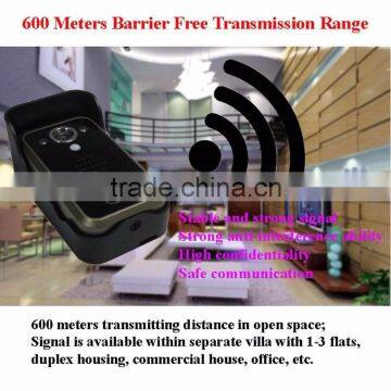 Intelligent Video Door Phone Wifi Video Doorbell With Infrared Night Vision