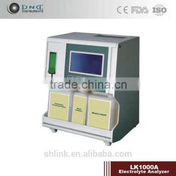 china supplier Medical advanced electrolyte analyzer LK1000A