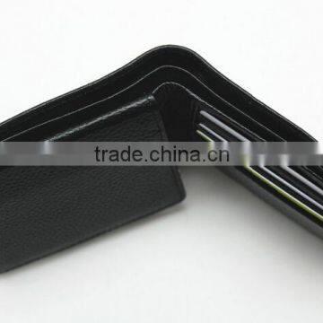 BOSHIHO Litchi Pattern Leather Rfid Credit Card Wallet for Men photo-4