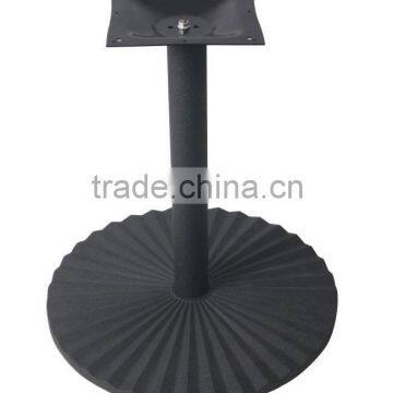 Ourdoor Furniture Black Assembled Table Leg