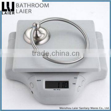 Latest Styles & Innovations Zinc Alloy Brush Nicked Bathroom Accessories Wall- Mounted Towel Ring photo-5