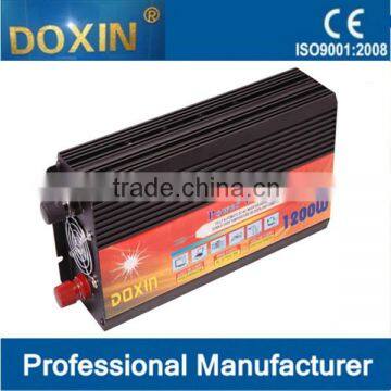 2015 Hot Sale BIG Capacity 1200Watt Modified sine wave inverter/water pump inverter/solar inverter/car inverter