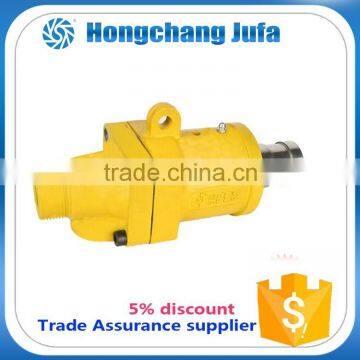 32A high speed double bearing ball steam swivel rotary joint for pipe