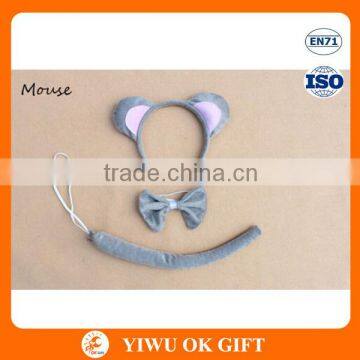 Animal Headband Mouse Ear Headband Set