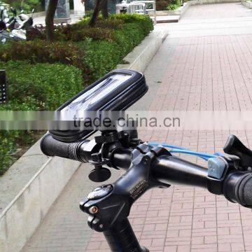 Motorcycle Bicycle Bike Handlebar Holder Mount With Waterproof Case for Iphone and Samsung photo-2