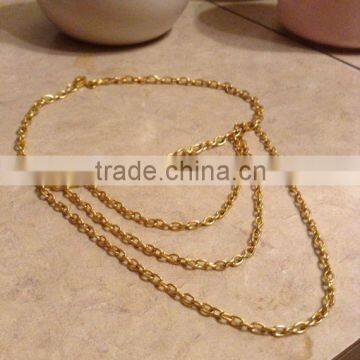 Fashion Macrame Gold New Arm Chain photo-6
