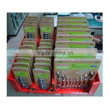 paper goods shelf, corrugated paper goods shelf, goods shelf