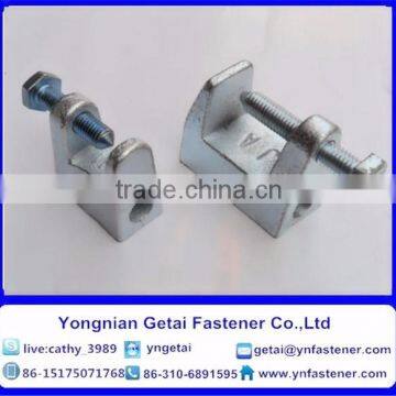 Malleable iron beam clamp Zinc Plated