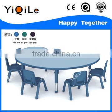 Guangzhou factory modern design durable kids table and chairs