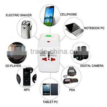 2 USB Port All in One Universal Travel AU UK US EU Plug Adaptor photo-2