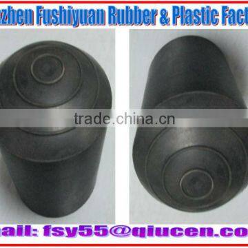 Best Price Black Silicone Cap / Hot Selling Black Rubber Cap Product / High Quality Rubber Endtip