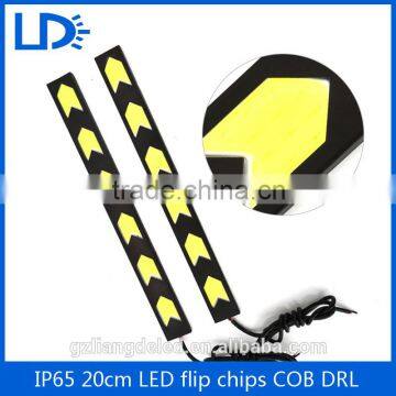 Car decoration white led light source 6leds cob daytime running lights