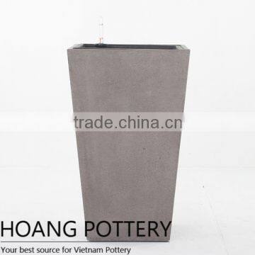 Square Poly Terrazzo Flower Planter Indoor and Outdoor Decor photo-2