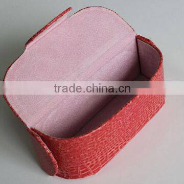 High Quality Cheap Floding PU Myopic Lens Bags