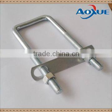 Bolt nut washer hardware, u pipe clamp