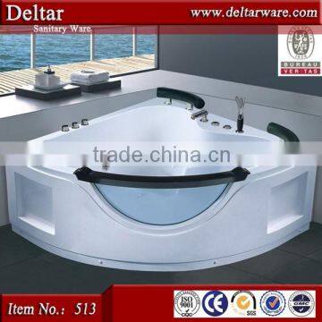 massage bathtub price, double whirlpool bathtubs, China bathtub with arm and head rest