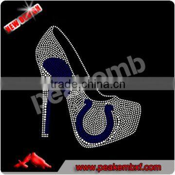 Beautiful High Heel Shoes Hotfix Iron on Indianapolis Transfer Designs