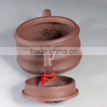 Bian Zhu Hu Bamboo Shape Yixing Purple Clay Teapot photo-5