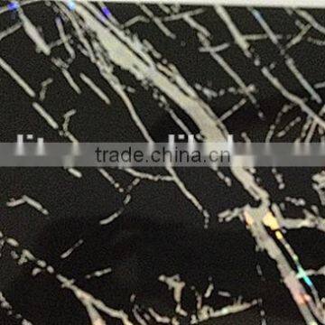 high gloss laser decorative pvc plastic sheet for MDF