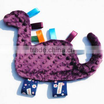 New promotion comfortable thermal double stitched baby sensory blanket