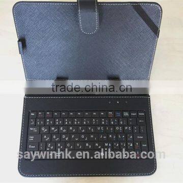 7 inch Tablet Keyboard Case with USB cable Arabic keyboard for android tablets