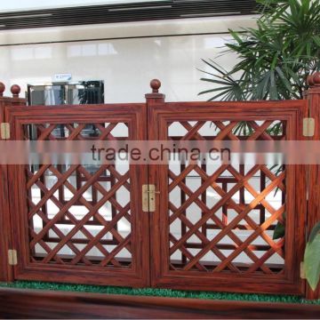 Modern wooden aluminum arbour