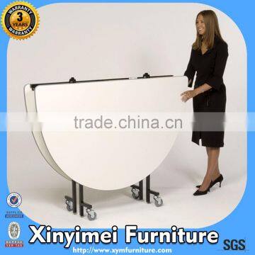 Modern Indoor Round Table With Folding Legs
