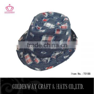 Good Selling Cotton Kids Hats Fedora Design