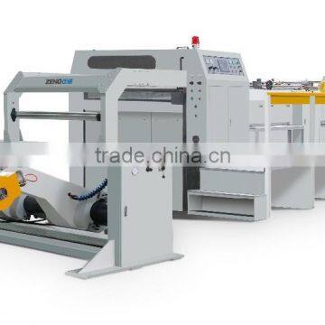 Servo series high speed cardboard in roll sheets cutting machine