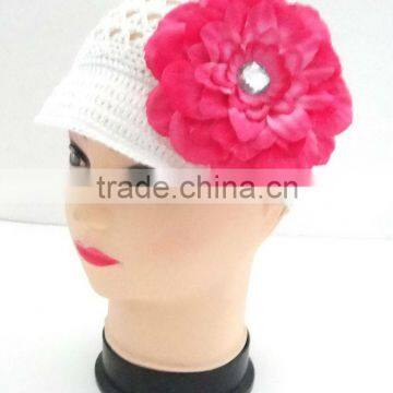 Multi colors crochet hat,newsboy beret hat
