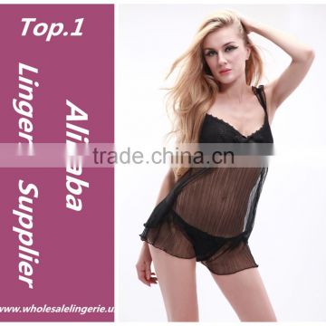 2015 new mature women babydoll xxl sexy black lingerie pics dress wholesale